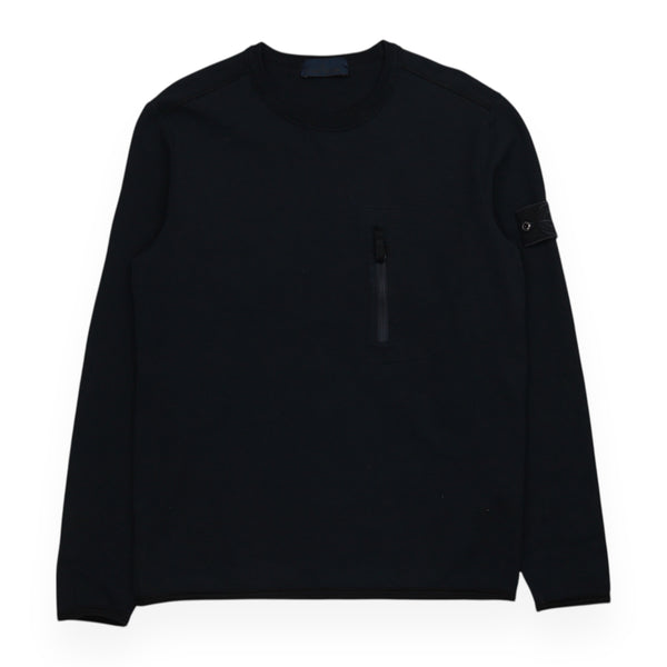 Stone Island A/W 17 Garment Dyed Ghost Jumper Sweatshirt
