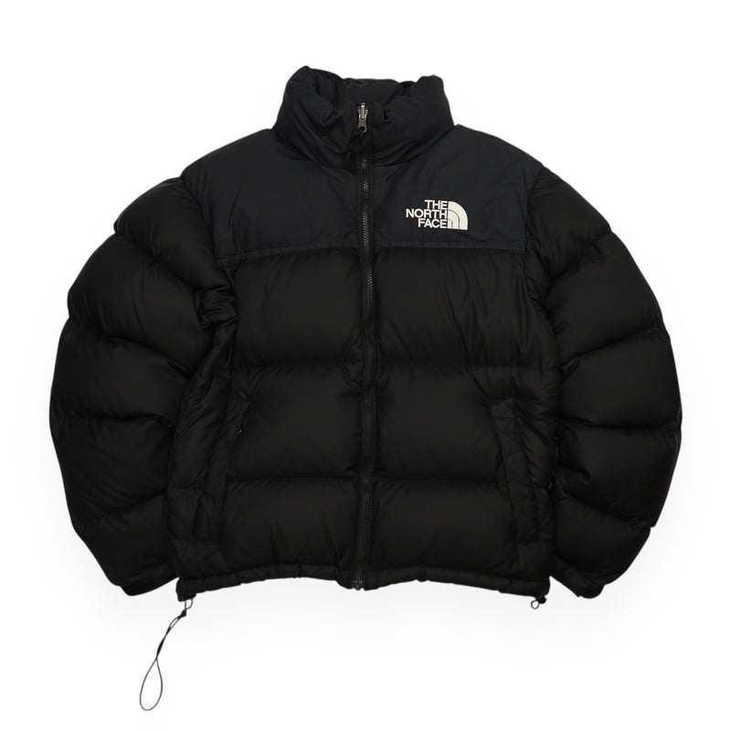 The North Face 700 Nuptse Puffer Jacket in Black, front
