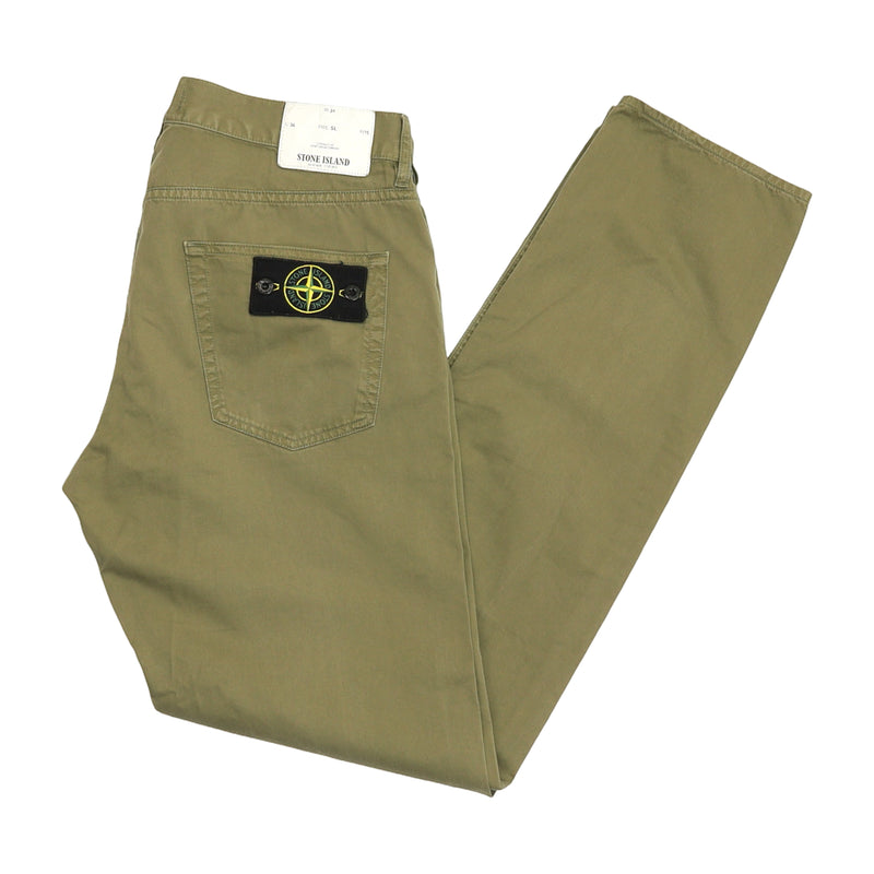 Stone Island S/S 17 Gabardine Type-SL Pants — front view — IMG_8486