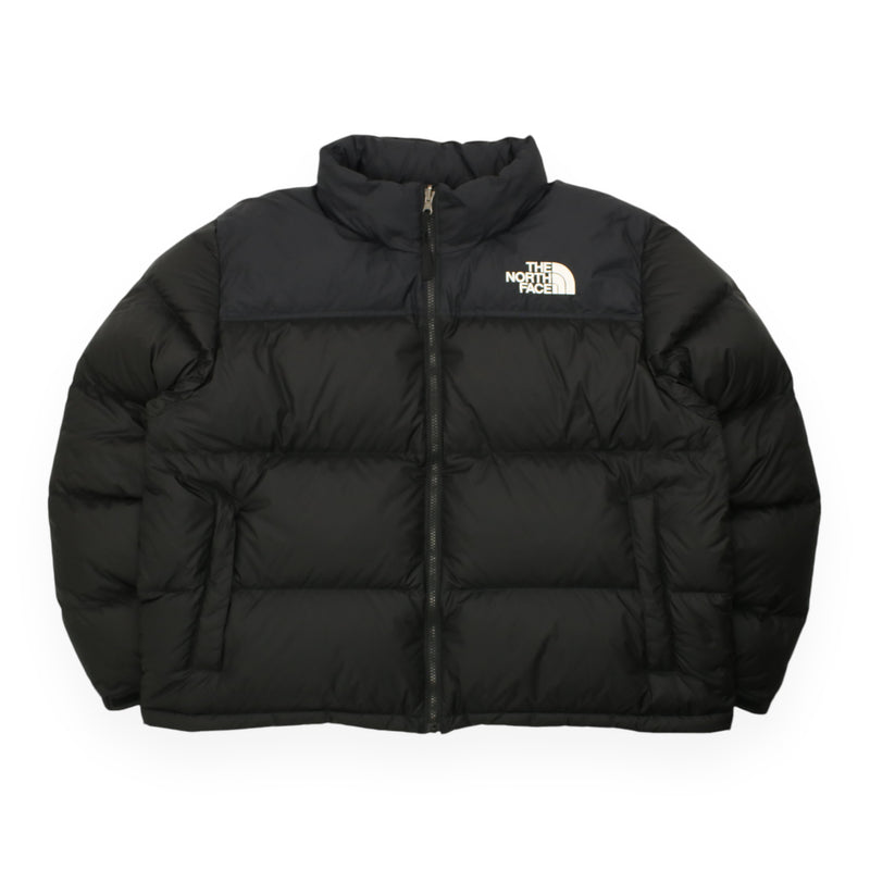 The North Face 700 Nuptse Puffer Jacket in Black, front