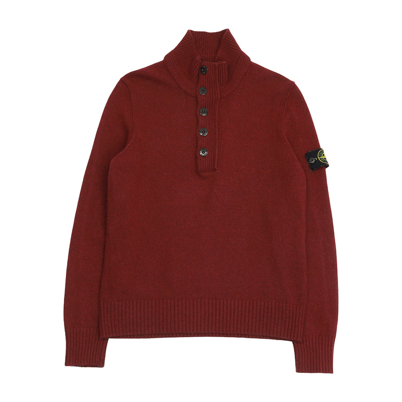 Stone Island A/W 17 Half Zip Knit Jumper — front view — IMG_8589