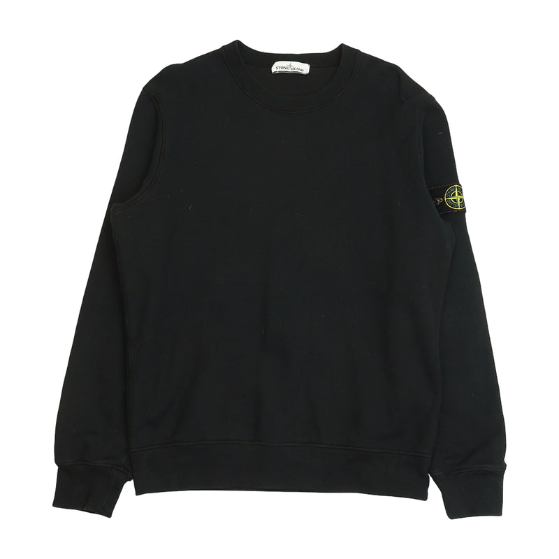 Stone Island A/W 20 Garment Dyed Crewneck Jumper — front view — IMG_8626