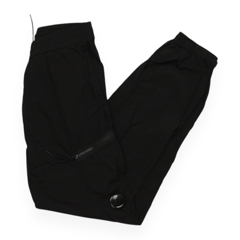 C.P. Company Chrome Cargo Lens Pants in Black, front