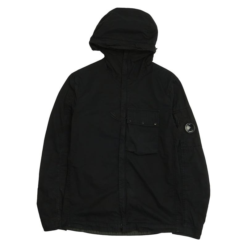 C.P. Company Sage Cotton Hooded Jacket | front | IMG_8721.jpg | SGPHOTO:006060:609de61644cfad4e