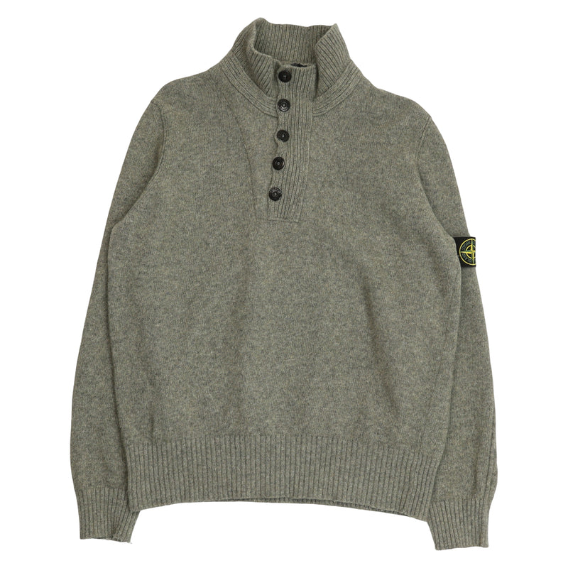 Stone Island A/W 09 Melange Wool Half Zip Jumper | front | IMG_8735.jpg | SGPHOTO:006057:a1d4f4333a8e2e3a