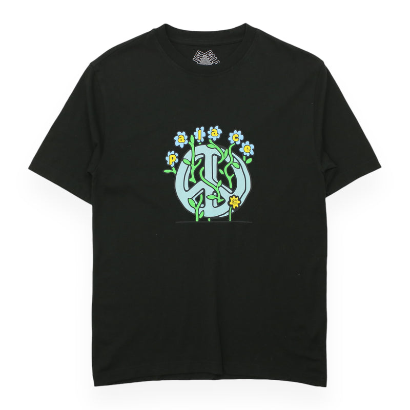 Palace Grower T-Shirt in Black, front