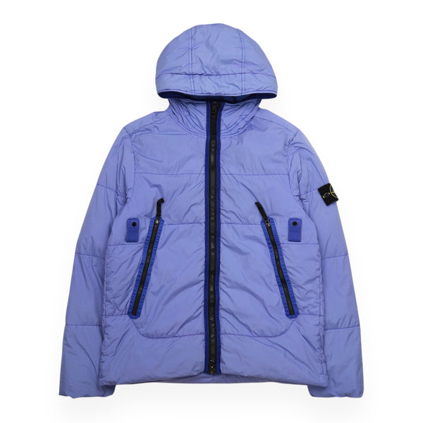 Stone Island A/W 21 Garment Dyed Crinkle Reps Ny Down Jacket