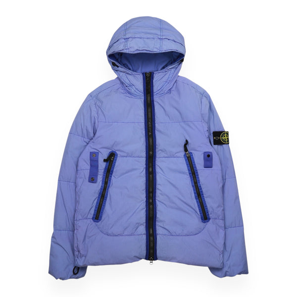 Stone Island A/W 21 Garment Dyed Crinkle Reps Ny Down Jacket