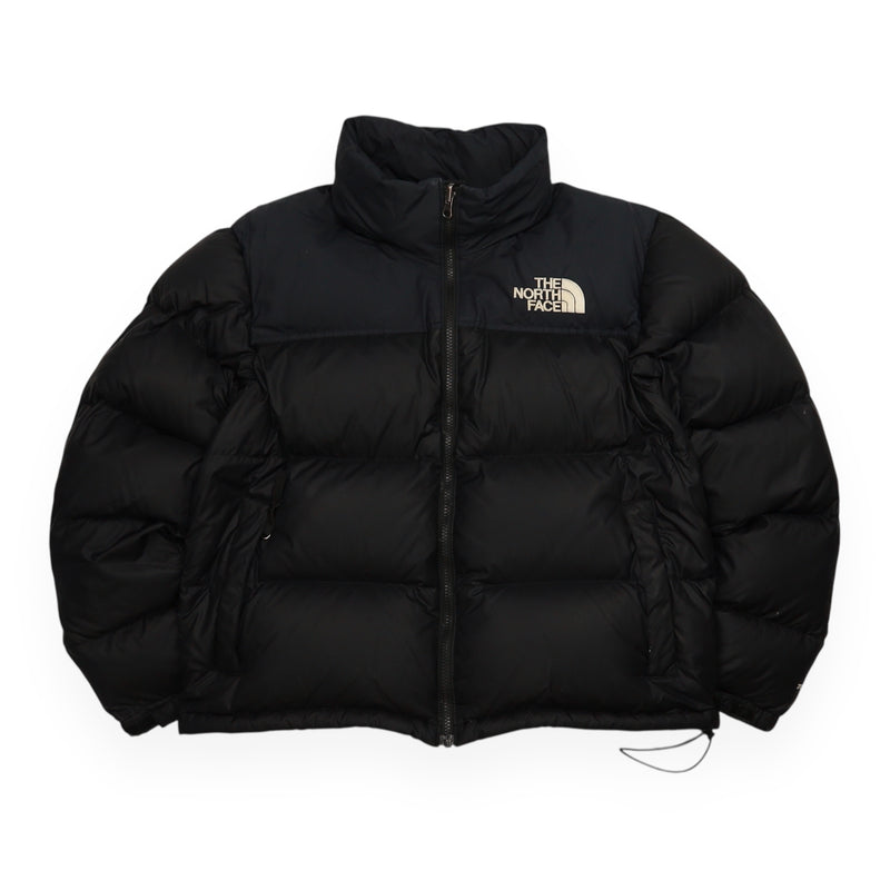 The North Face 700 Nuptse Puffer Jacket in Black, front