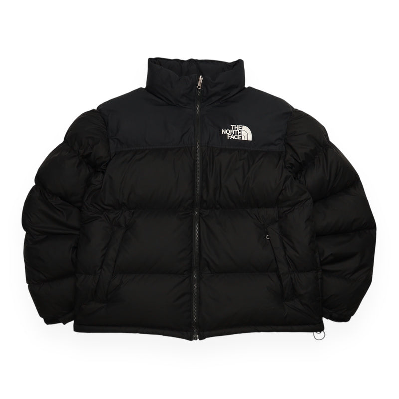 The North Face 700 Nuptse Puffer Jacket in Black, front