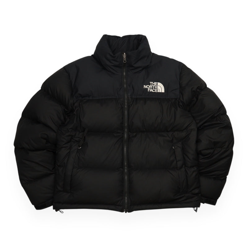 The North Face 700 Nuptse Puffer Jacket in Black, front