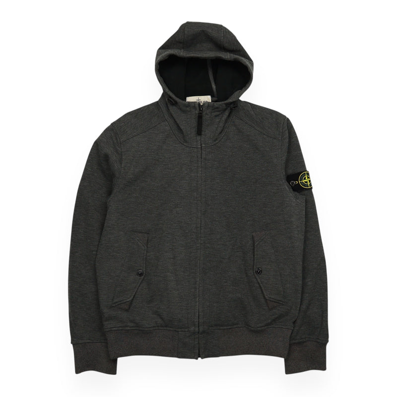 Stone Island A/W 14 Soft Shell-R Hooded Jacket in Grey, front