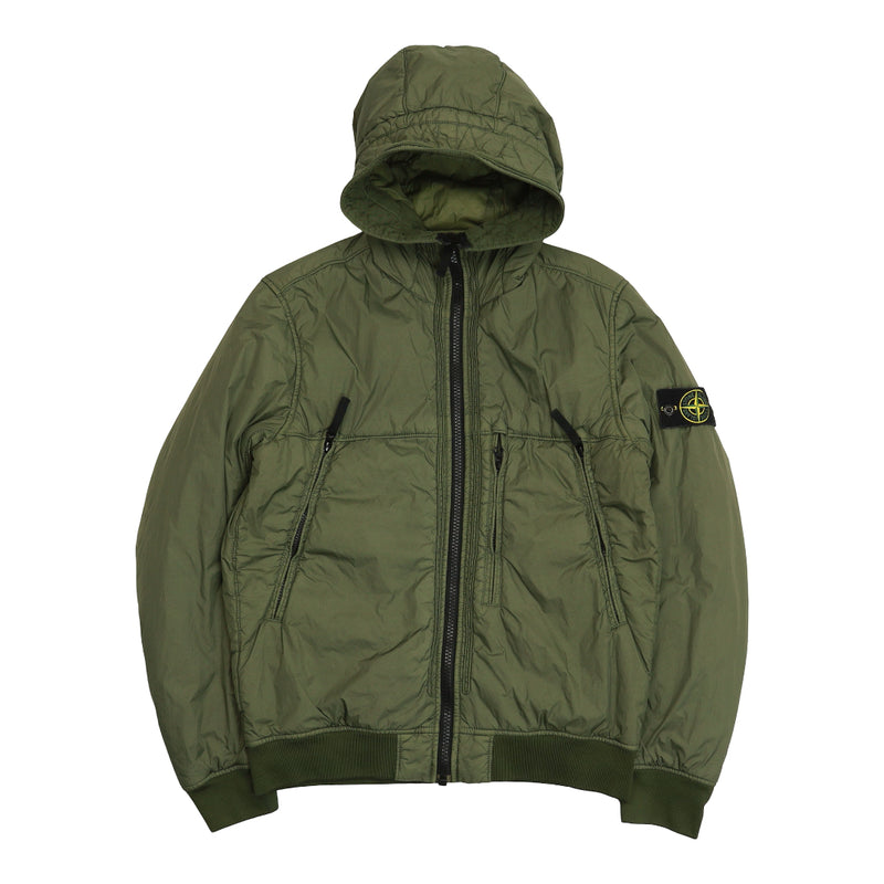 Stone Island A/W 19 Crinkle Reps NY Hooded Jacket | front | IMG_8965.jpg | SGPHOTO:006093:177180d8ad031aea
