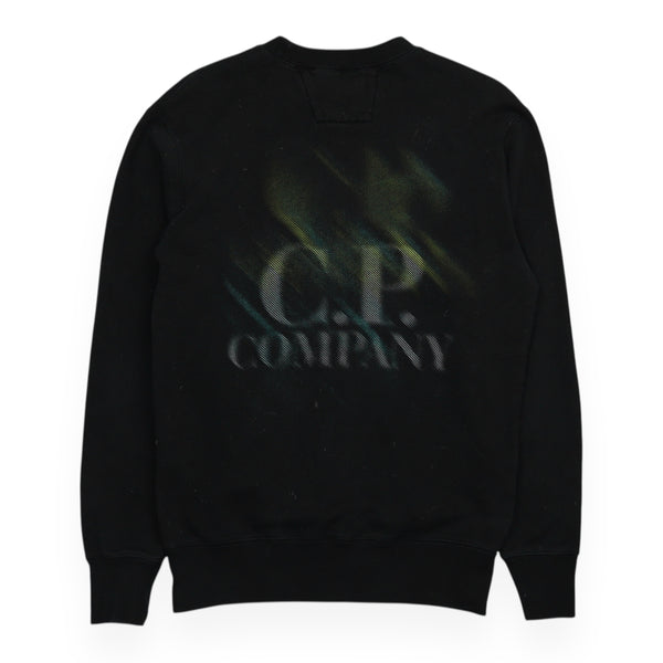 CP Company Blur Logo Jumper Sweatshirt