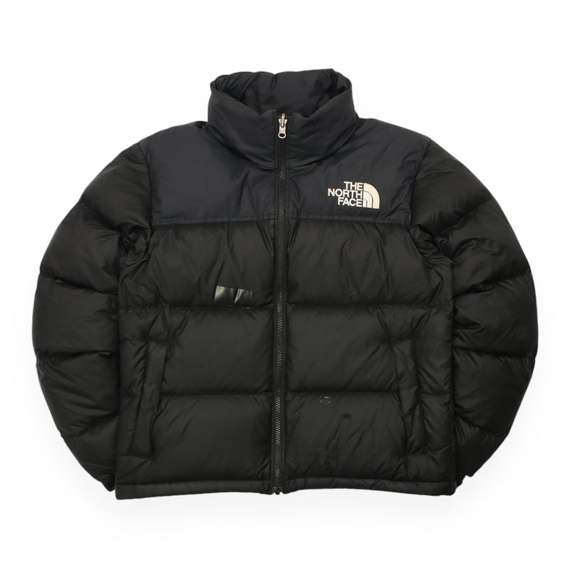 The North Face 700 Nuptse Puffer Jacket in Black, front