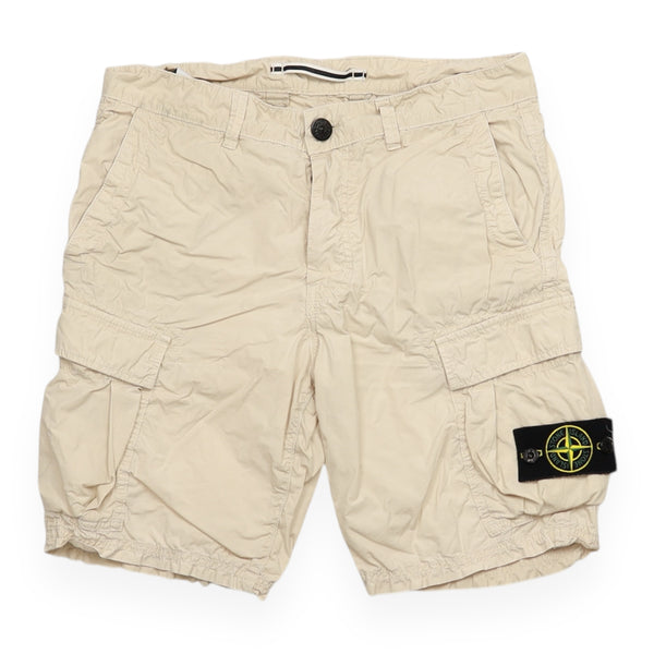 Stone Island S/S 16 Tela Cotton Cargo Shorts