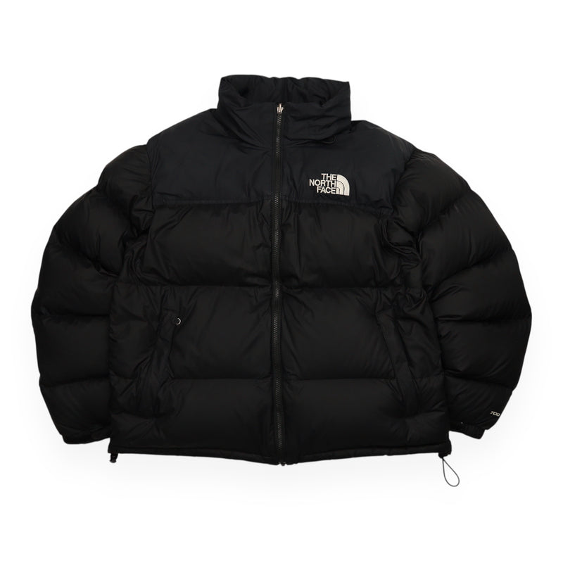 The North Face 700 Nuptse Puffer Jacket in Black, front