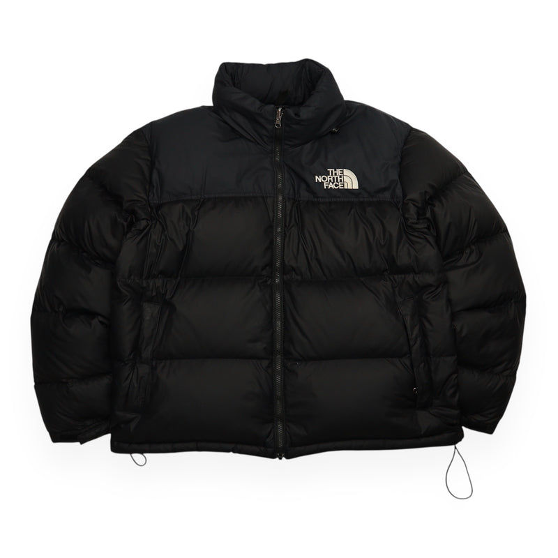 The North Face 700 Nuptse Puffer Jacket in Black, front