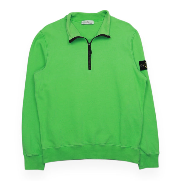 Stone Island A/W 22 Brushed Cotton Half Zip Jumper Sweatshirt