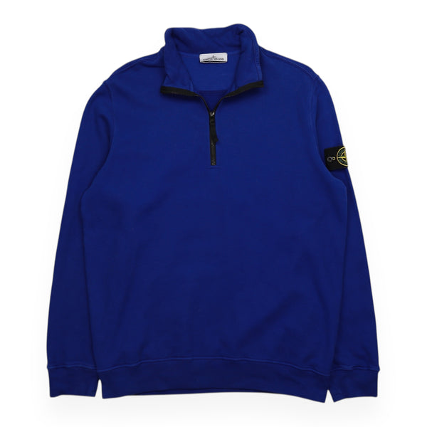 Stone Island A/W 23 Garment Dyed Half Zip Jumper Sweatshirt