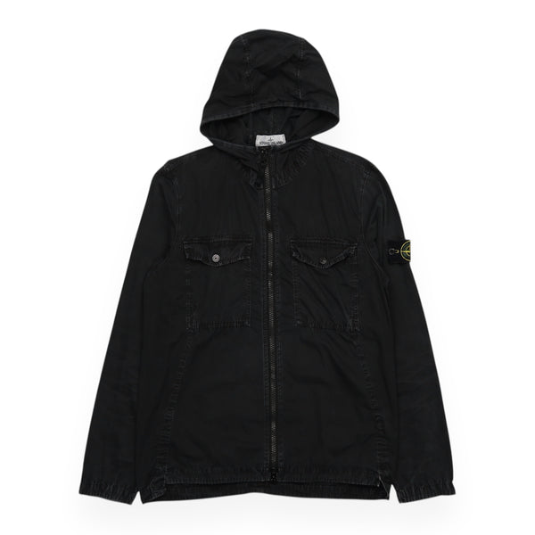 Stone Island A/W 18 Garment Dyed Hooded Overshirt