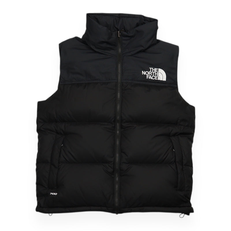 The North Face 700 Nuptse Gilet in Black, front