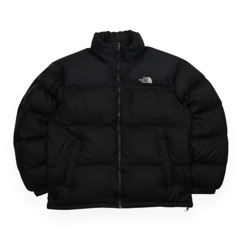 The North Face 700 Nuptse Puffer Jacket in Black, front