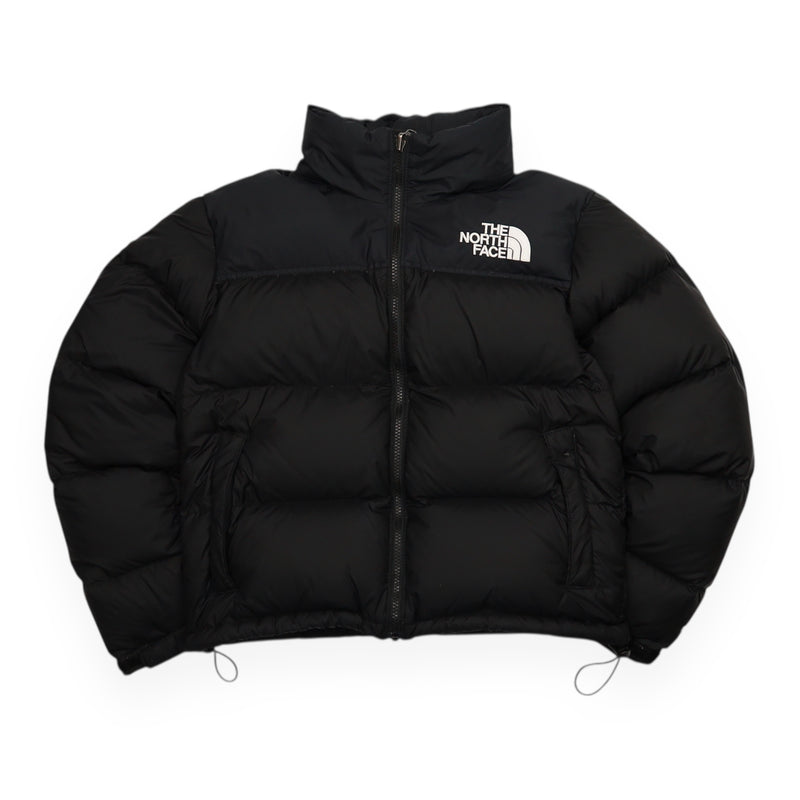 The North Face 700 Nuptse Puffer Jacket in Black, front