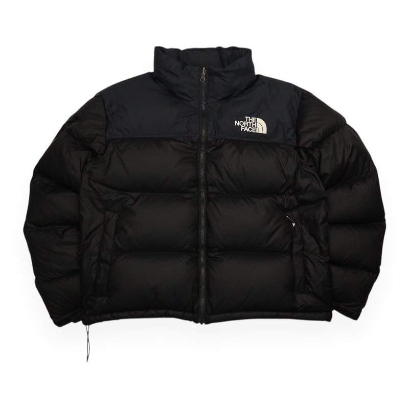 The North Face 700 Nuptse Puffer Jacket in Black, front