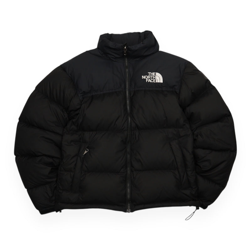 The North Face 700 Nuptse Puffer Jacket in Black, front