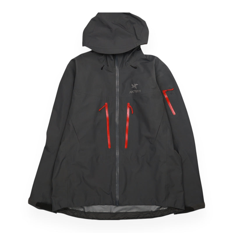 Arc'teryx Alpha SV Goretex Jacket in Grey, front