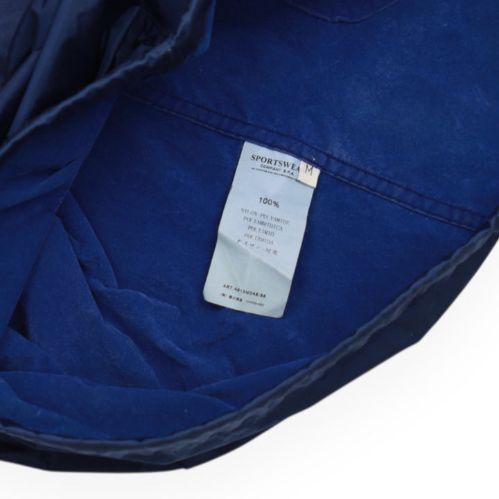 Medium Blue Stone Island A/W 08 Hooded Nylon Metal Flock Jacket ...