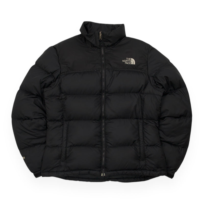 The North Face 700 Nuptse Puffer Jacket in Black, front