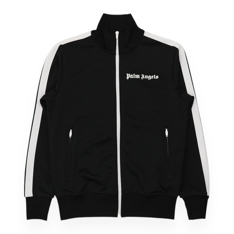 Palm Angels Track Jacket in Black, front