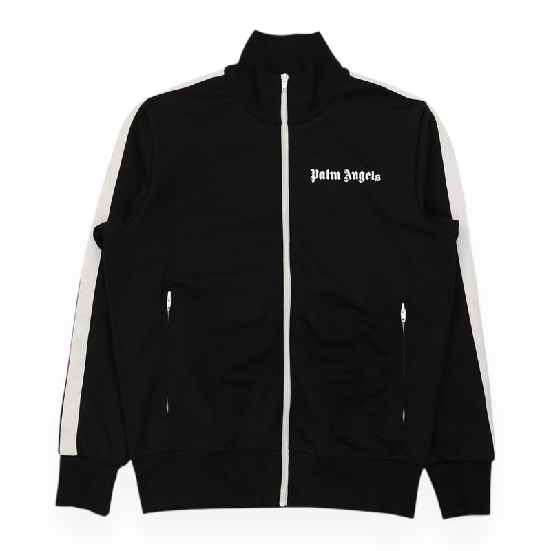 Palm Angels Track Jacket in Black, front