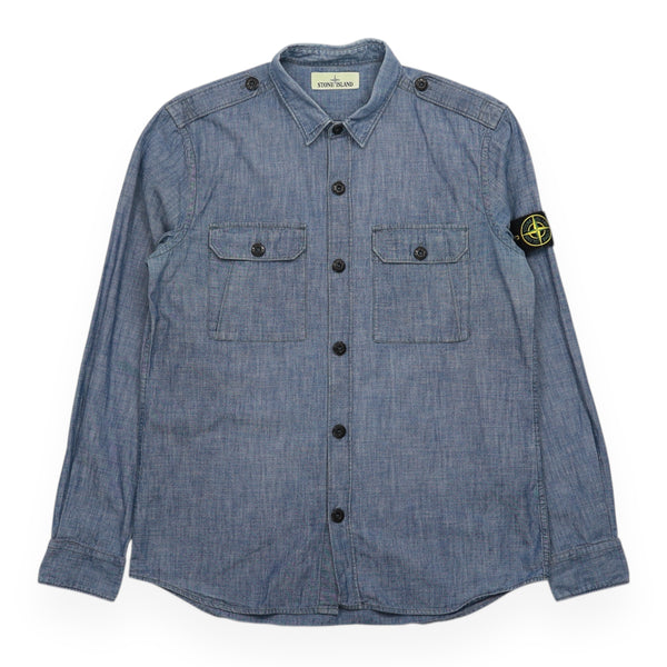Stone Island S/S 16 Chambray Overshirt