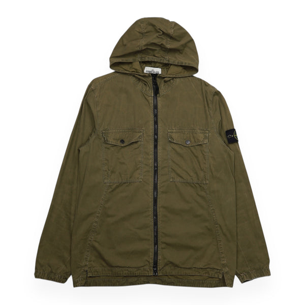 Stone Island A/W 18 Garment Dyed Hooded Overshirt