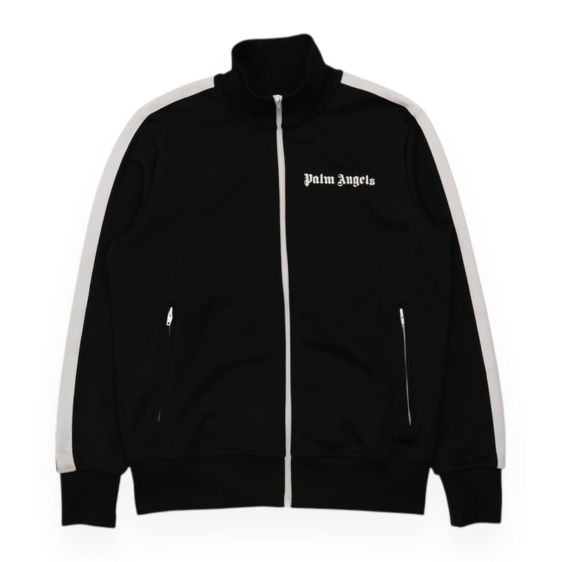 Palm Angels Track Jacket in Black, front