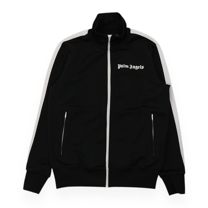 Palm Angels Track Jacket in Black, front