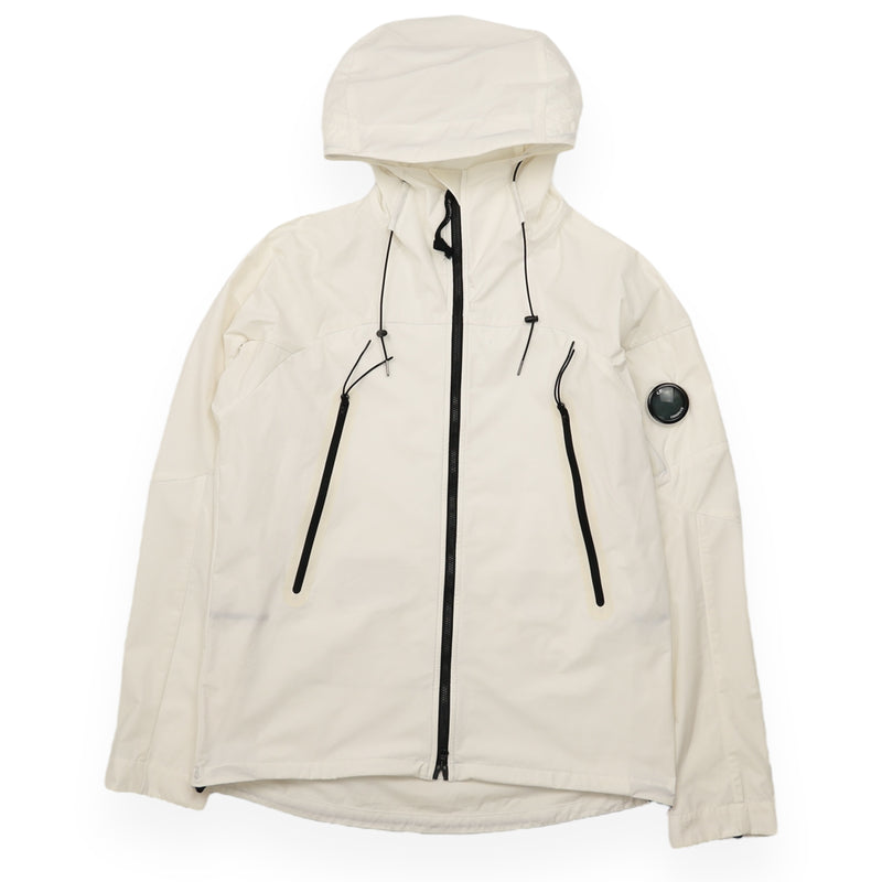 C.P. Company Pro-Tek Jacket in White, front