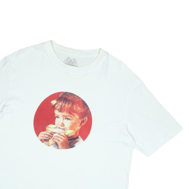 Palace Munchy T-Shirt in White, front