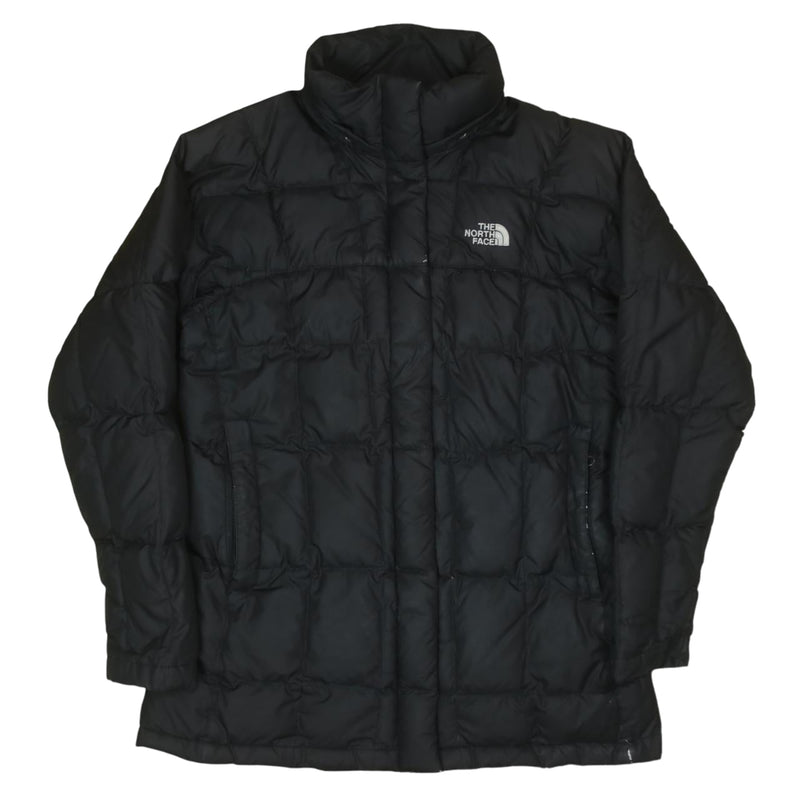 The North Face 550 Puffer Jacket in Black, front