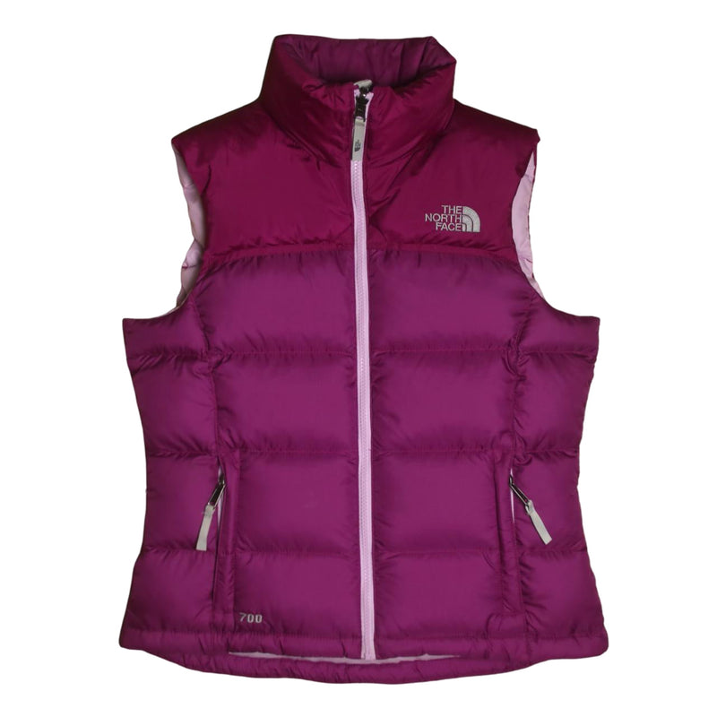 The North Face 700 Gilet in Pink, front