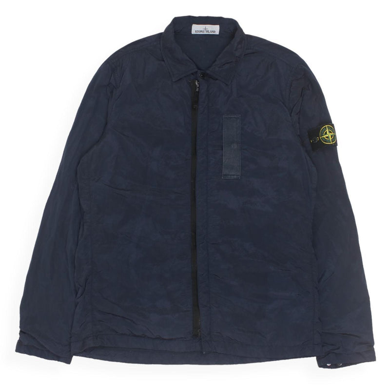 Stone Island A/W 17 Nylon Metal Overshirt in Navy, front