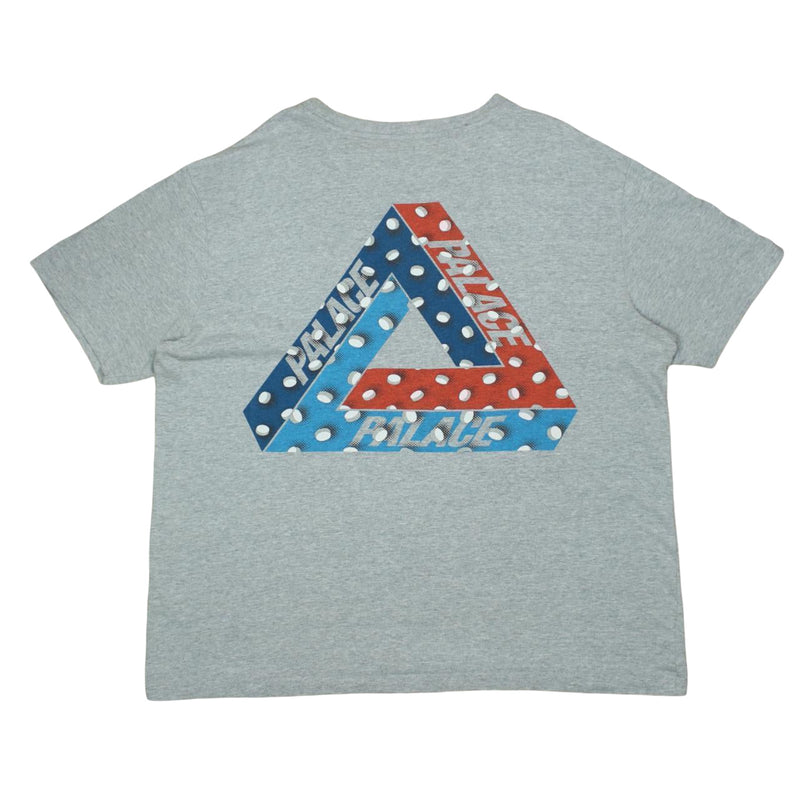 Palace Tablet Pill T-Shirt in Grey, back