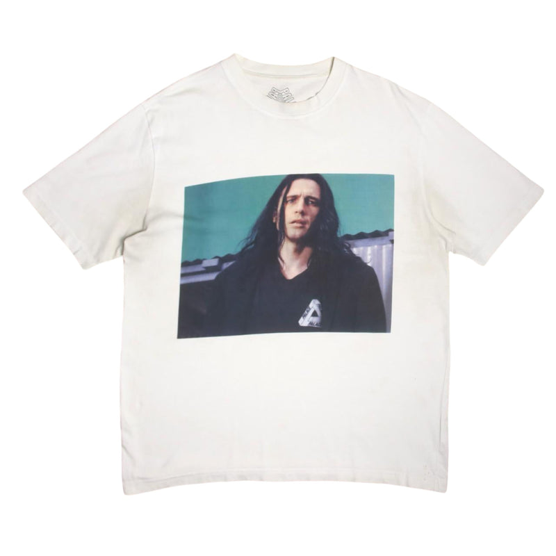 Palace Wise Up T-Shirt in White, back