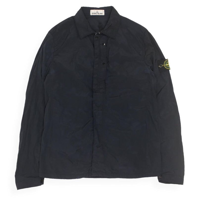 Stone Island S/S 16 Nylon Metal Overshirt in Navy, front