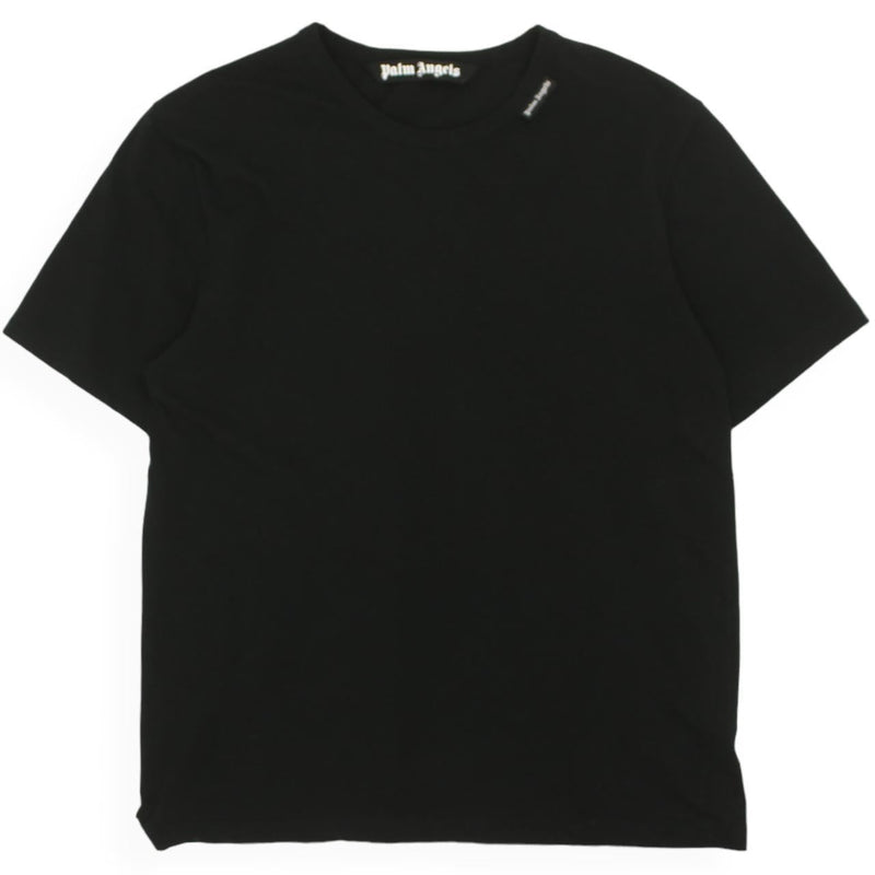 Palm Angels Tag T-Shirt in Black, front
