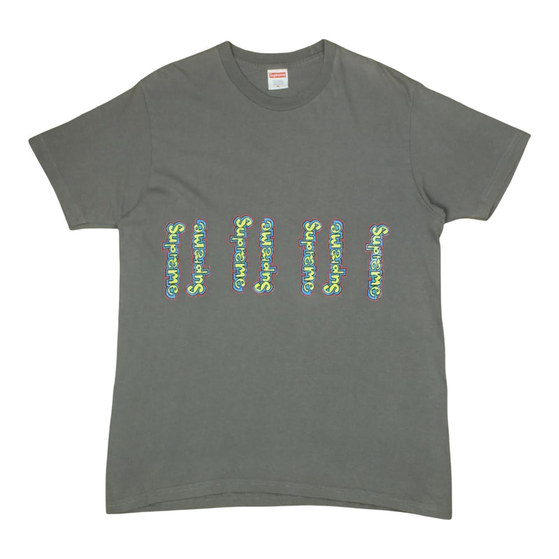 Supreme Gonz Logo T-Shirt in Grey, back