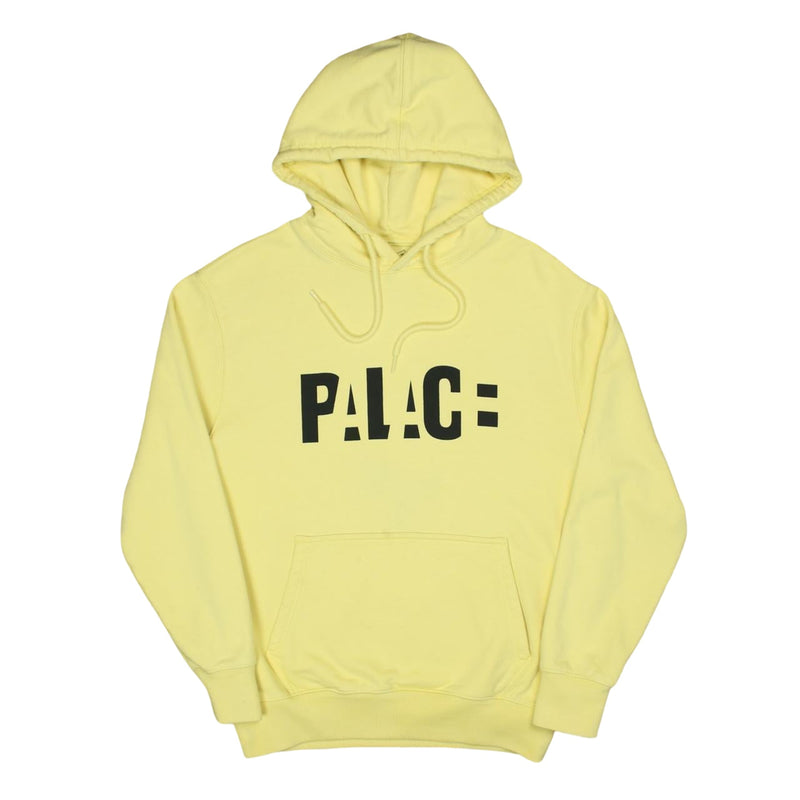 Palace Block Hoodie in Yellow, back